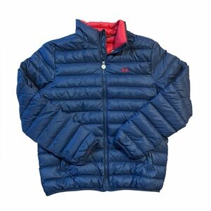 Men's Blue Puffer Jacket
